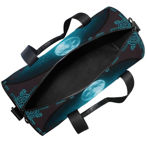 MNSRUU Duffel Bags Skull Butterfly Sports Gym Bag Travel Luggage Overnight Bags for Men Women Duffel Bags for Traveling - color: Skull 89