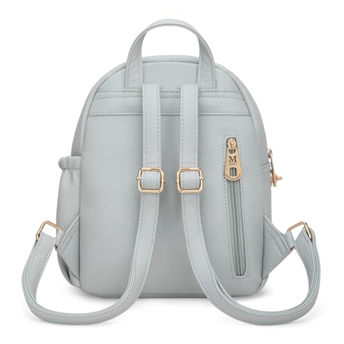 Montana West Mini Backpack Purse for Women Anti Theft Backpacks with Secured Zipper and Tassel - color: Mini Grey