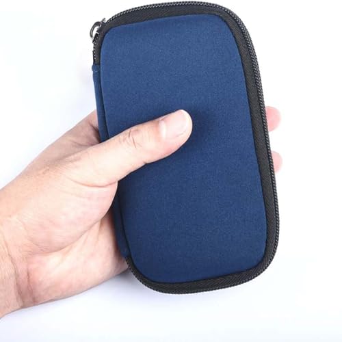Flash Drive Case JBOS USB Holder Storage Bag,Thumb Drive Caes, Jump Drive Case, USB Organizer - color: Blue-10 Slots