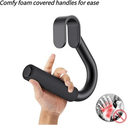 SELEWARE 48'' Heavy Duty Pull Up Bar Wall Mount Multi-function Chin up Bar with Home Gym Cable Pulley System LAT Pulldown Workout Attachments Heavy Bag Hanger - color: Black