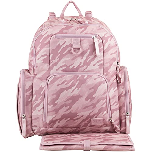 BODHI Baby Portable Diaper Changing Pad Diaper Changer Travel Bag, Changing Mat, Baby Changing Station, Infant Gift, Pink Camo - color: Pink Camo
