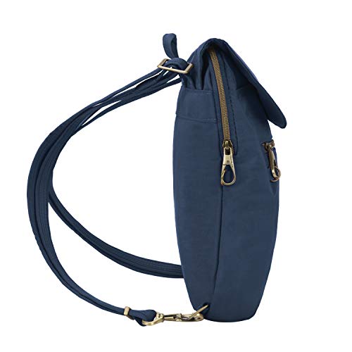 Travelon Anti-Theft Signature Slim Backpack - color: Ocean