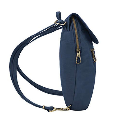 Travelon Anti-Theft Signature Slim Backpack - color: Ocean