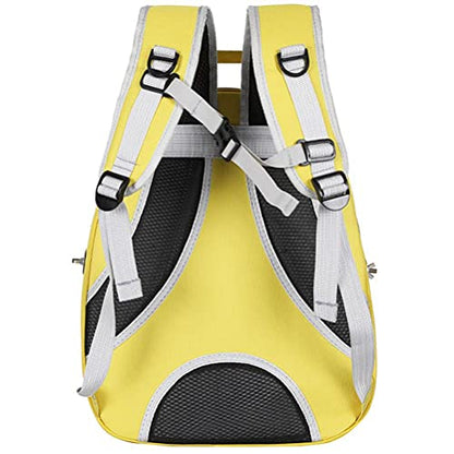 HEITIGN Bird Carrier Backpack Cage Transparent Parrot Carrier 1 Stick Wooden Standing Perch 12 Holes Ventilate Transparent Space Capsule Carrier Portable Bird Small Animal Travel
