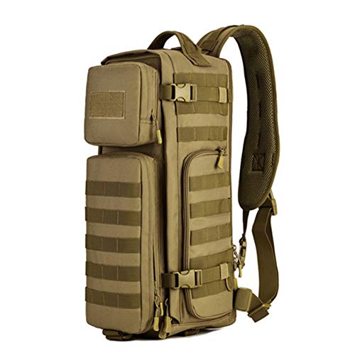 Hiking Backpack Outdoor Mountaineering Tactical Backpack Chest Sling Rucksack Multifunction Molle Military Bag Man Shoulder Bags