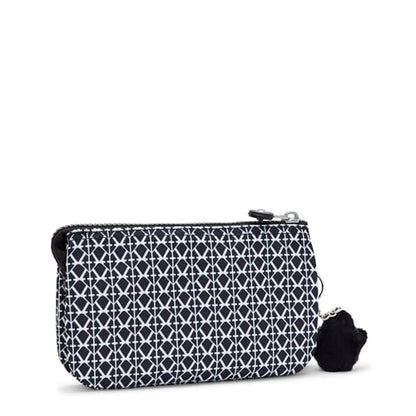 Kipling Women's Creativity Large Pouch, Versatile Cosmetics Kit, Lightweight Travel Organizer - color: Signature Print, size: 7.25''L x 4.25''H x 1.5''D