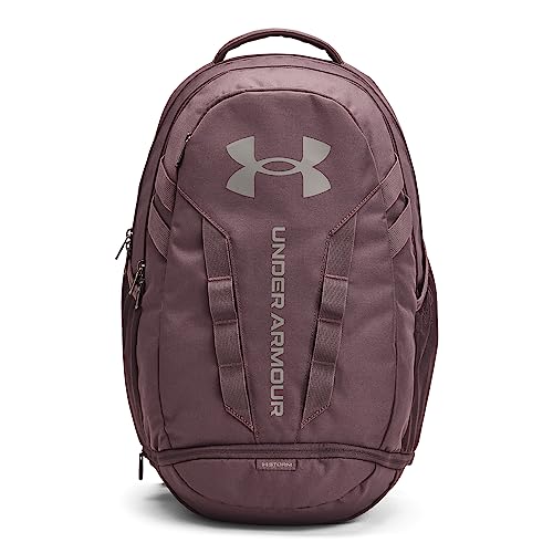 Under Armour Unisex Hustle 5.0 Backpack - color: (057) Ash Taupe / Ash Taupe / Pewter