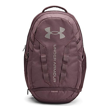 Under Armour Unisex Hustle 5.0 Backpack - color: (057) Ash Taupe / Ash Taupe / Pewter