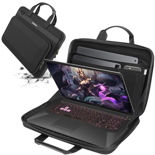 Smatree Heavy Duty Hard Case for 18 inch ASUS ROG Strix Scar 18 2025/2024 - color: Black-18 Inch, size: For 18 inch ASUS Gaming Laptop