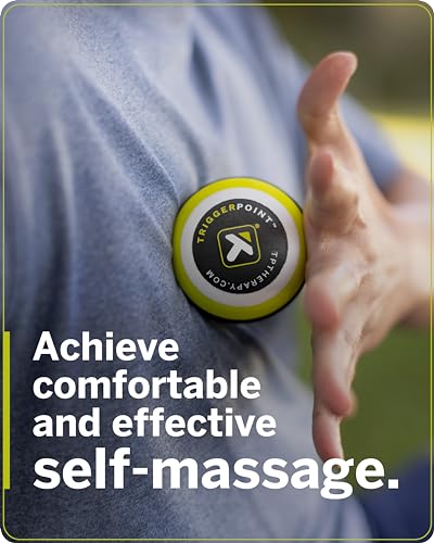 TRIGGERPOINT Foam Massage Ball - Deep Tissue Relief for Muscle and Joint Pain - Mimics Therapist's Hands - Targets Small Muscle Tightness - Lightweight & Easy to Clean - style: MB1