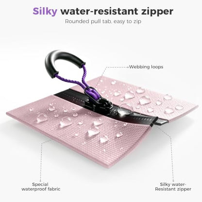 Lekesky Backpack Cooler, 30L Soft Lightweight Cooler Bag, Waterproof for Beach, Travel, Camping, Picnic, Hiking (20 CAN Grey) - color: Purple