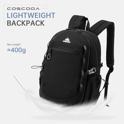 40x30x15cm Personal Item Travel Backpack,16"x12"x6" Small Carry-On Bag 20L, Flight-Approved Underseat Luggage, Mochila de Viaje,Cabin-Size Lightweight Backpack for Men & Women - color: Grey