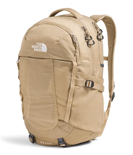 The North Face Women's Recon Everyday Laptop Backpack - PFAS Free, Khaki Stone, One Size - color: Khaki Stone