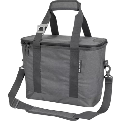 CleverMade Tahoe Collapsible Cooler Bag – Medium Portable Cooler Bag for Travel, Foldable Insulated Cooler for Beach, Picnic & Road Trips, Holds Up to 30 Cans, Leakproof Soft Carry Cooler - Gray - color: Gray, size: Medium