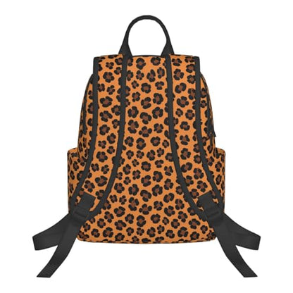 Anti Scratch Polyester Backpack Cheetah Print Brown Leopard, Smooth Surface Multipurpose Travel Pack for All Weather Daily Use Unisex - color: Picture (1184)