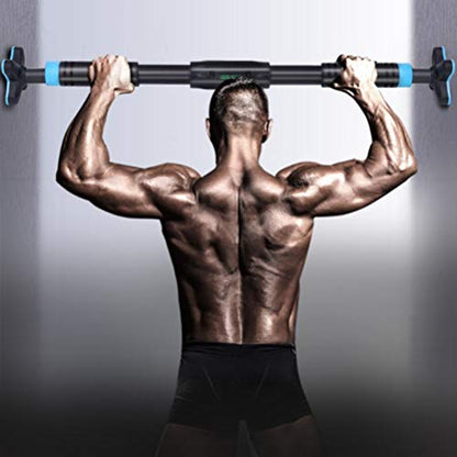 AGYH Hanging Horizontal Bar, No Screws Doorway-Adjustable Chin Up Bar, Corridor Upper Body Workout Bar, 85-115CM, Load 300KG