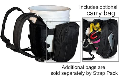 Strap Pack - Backpack Harness for Attaching and Hauling Heavy Oversized Loads (Camo) - color: Camo