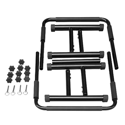 Dip Bar Adjustable Dip Stand Station for Home Fitness Workout Calisthenics Exercise Pull Up Stand Portable Parallel Bar