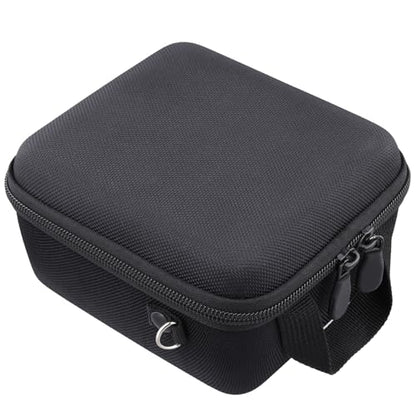 Camera Case for VJIANGER/VETEK/NIKICAM/Yatao 4K Vlogging Camera,Carrying Case Holder for 4K Vlogging Camera and Accessories(Black Case) - color: Black Case