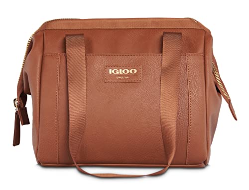 Igloo Premium Soft Sided Coolers | Luxe & South Coast Series | Insulated Cooler Bags - color: 9 Can Tote LX