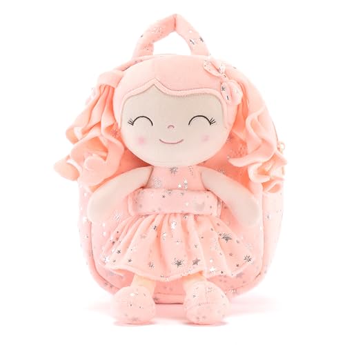 Gloveleya Kids Backpack - Light Coral Pink 9 inches - color: A0039coral Pink, size: 9 inches