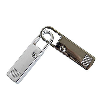 Zipper Pull Tab Replacement Metal Zipper Extension Handle Mend Fixer for Luggage Backpack Suitcase