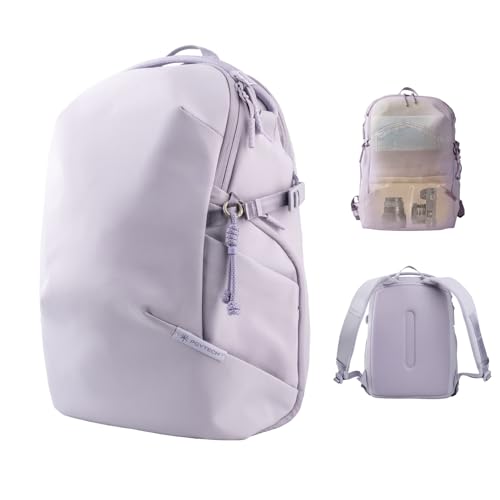 PGYTECH OneGo Lite 12L Camera Backpack Water-Resistant DSLR/Mirrorless Bag for Sony/Canon/Fujifilm, Drone Backpack, Tripod Mount Travel & Weekend Photography Pack (Purple) - color: Purple