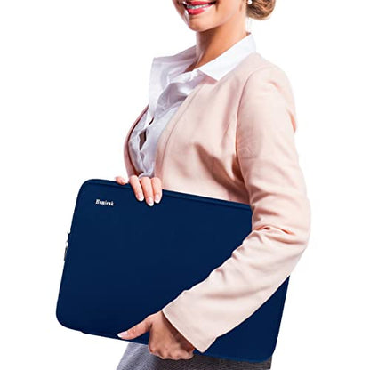 Laptop Case 14 inch, Shockproof Protective Computer Cover Flip Case Briefcase Carrying Bag Compatible with 14" HP, Lenovo, Asus, Acer, Notebook, Chromebook Computer, Blue - color: Blue, size: 14 Inch
