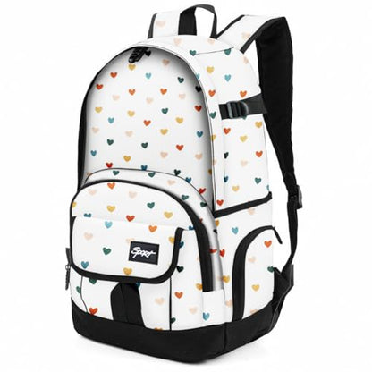 rickyh style School Backpack Travel Bag for Men & Women Lightweight College Back Pack with Laptop Compartmen - color: 04cax