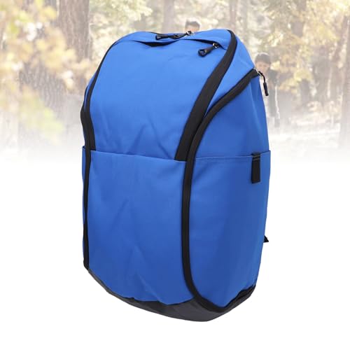 Basketball Backpack, Large Capacity Sports Bag with Laptop Ball Compartment, Soccer Backpack, For Men Using in Sports, Gym, Travel - color: Blue