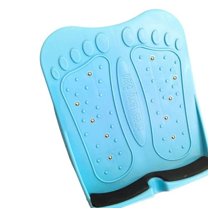 Vaveren Slant Board Calf Stretcher Incline Board Ankle Stretcher with Massage Multi Ffunctional Lightweight Aid Leg Exercise Machines, Blue - color: Blue