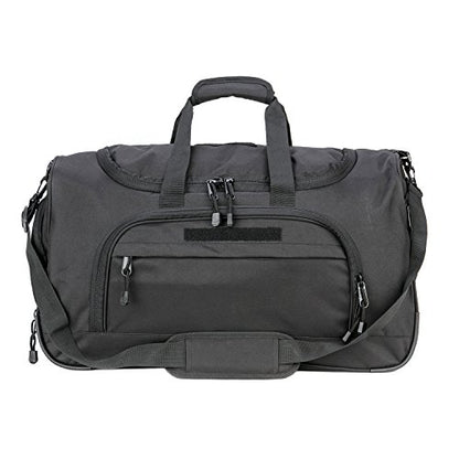 Gym Duffel Bag for Men Sports Duffel Bag with Shoe Compartment (BLACK-Model B) - color: BLACK-Model B