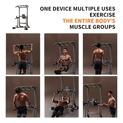 Adjustable Pull Up Bar for Home with Backrest, 6-Level Height Adjustment (69-94.5 inches), 352lb Capacity Carbon Steel Frame for Stability, Train Back, Abs & Chest - size: basic model