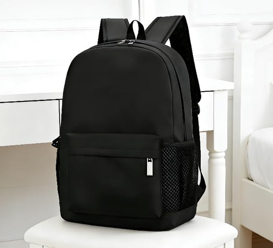 Backpack Water Resistant Lightweight for Men Women,Durable College Bookbag with Multiple Pockets,Travel Back Pack(Black)