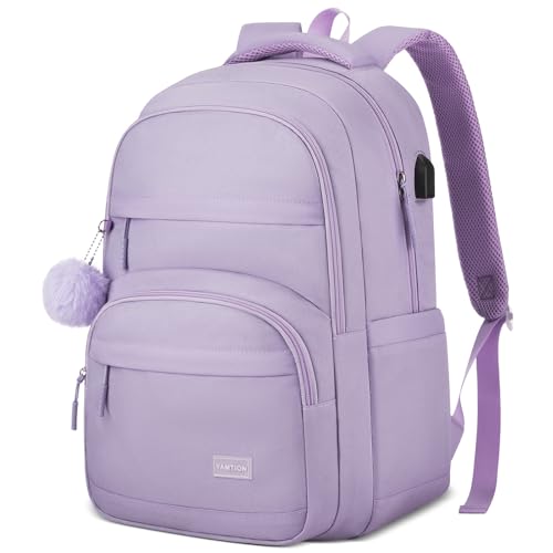 YAMTION Laptop Backpacks 214-Purple - color: Purple, size: 15.6 inch (1 pack)