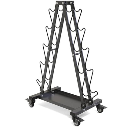 Kipika Heavy Duty 3 Tier Dumbbell Rack Multifunctional, Weight Rack for Dumbbells, Home Gym Equipment, Suitable for Storage of Dumbbell, Kettle Bell, Barbell Plate, Barbell Bar - color: 5 Tier Tilt Shelf