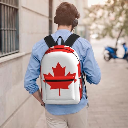 MZERSE Lightweight Printed Daypack German Flag National Banner, Casual Laptop Backpack, Multi Pocket Bag for Commute, Trips and Gym - color: Pattern (1107)