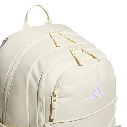 adidas Amplifier Backpack for Laptop, School and Gym, 28L, Warm Vanilla Yellow/White/Bungie, OSFA - color: Warm Vanilla Yellow/White/Bungie