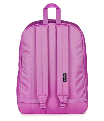 JanSport SuperBreak One Backpack - Durable, Lightweight Bag with 1 Main Compartment, Front Utility Pocket with Built-in Organizer, Premium Backpack, Digital Fuchsia - color: Digital Fuchsia