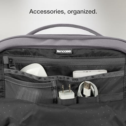 Incase A.R.C. Daypack 24L – Travel Backpack and Laptop Bag for School - Fits up to 16 inch Laptop - 4 Zippered Compartments, 2 Water Bottle Pockets - Commuter and College Backpack - Grey - color: Grey