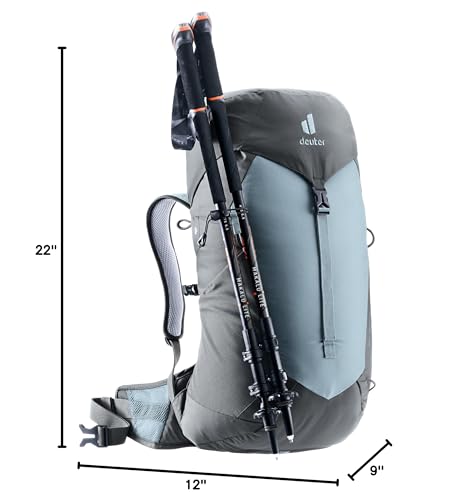 Deuter Women's AC Lite 22 SL | 22 Liter Lightweight Backpack, Shale-Graphite, 22L - color: Shale-graphite, size: 22L