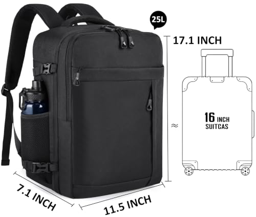 HILOMON Travel Backpack 25L, Airline Personal Item Size Backpack