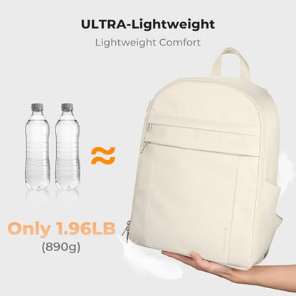 K&F CONCEPT Camera Bag Backpack, Professional DSLR/SLR/Mirrorless Camera Backpack, Photography Camera Case with Tripod Holder & Rain Cover Compatible with Canon/Sony/Nikon/FUJIFILM - color: 04-beige