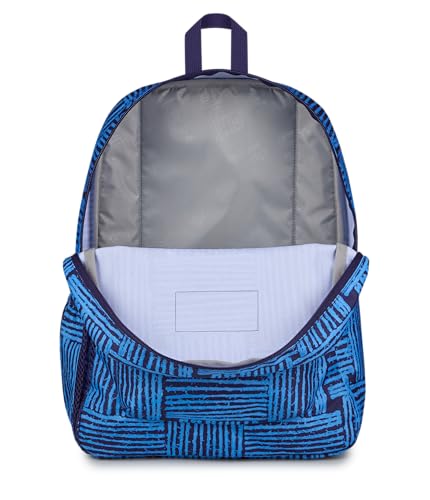 JanSport Cross Town Backpack - Simple Bag for Everyone with 1 Main Compartment, Front Utility Pocket - Premium Class Accessories - Threaded - color: Threaded