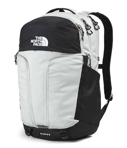 The North Face Surge Commuter Laptop Backpack - color: Tin Grey Dark Heather/Tnf Black-npf, size: One Size