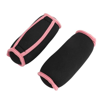 Pair of 1LB Hand Weights Soft Grip Dumbbells for Women Men, Non Slip Neoprene Coating Light Fitness Weights for Running, Walking, Home Workouts