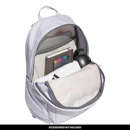 adidas Lineage Backpack for Laptop, School and Travel, 22L, Frozen Purple/Grey Two, OSFA - color: Frozen Purple/Grey Two
