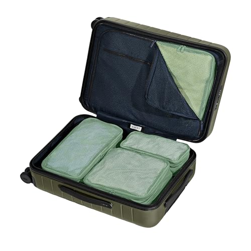 Away Insider Packing Cubes Set of 4 – Lightweight Travel Organizers for Luggage, Suitcases & Carry-On Bags, Sea Green - color: Sea Green