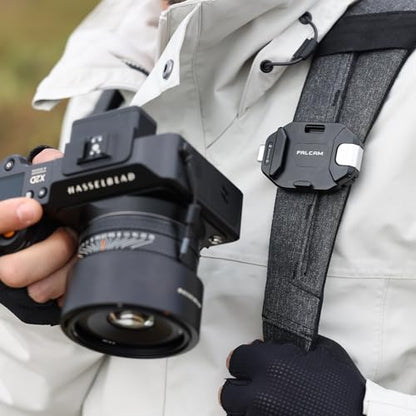 ULANZI F38 Camera Backpack Strap Base Mount Clip Quick Release for Backpack Straps V2, QR Plate Camera Tripod Mount - size: Only Base Mount