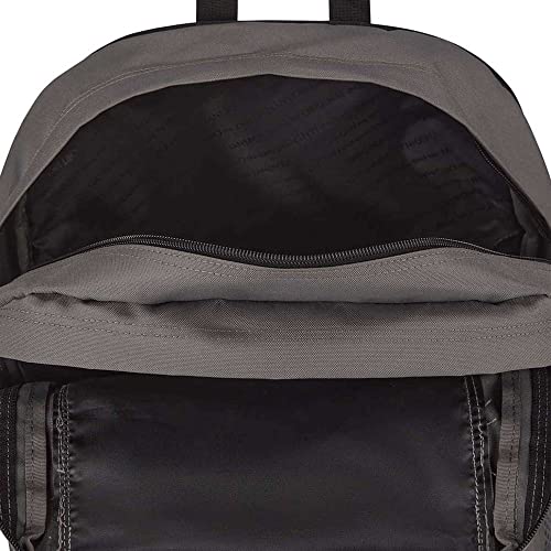JanSport Main Campus Backpack - Travel or Work backpack w 15-Inch Laptop Sleeve and Dual Water Bottle Pockets, Graphite Grey - color: Graphite Grey